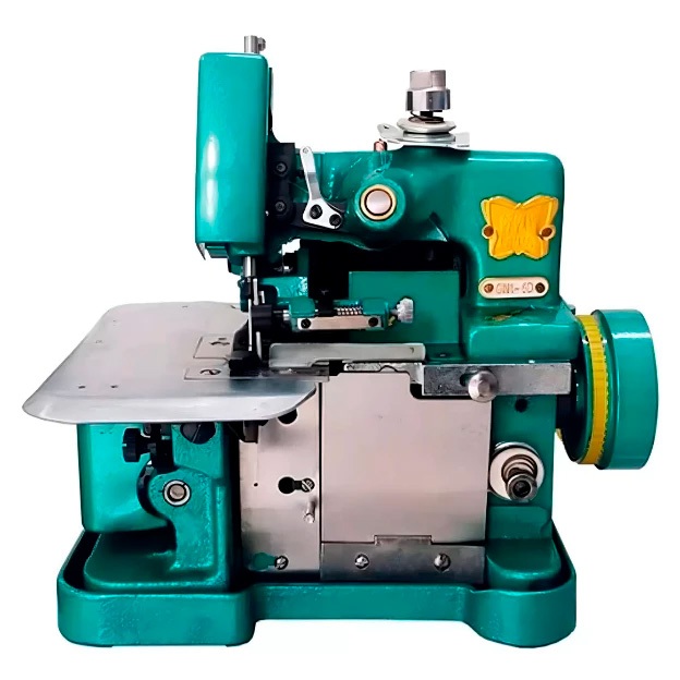 Máquina de Costura Semi industrial Overlock Overloque Chinesinha Butterfly Original GN1-6D Rápida e Eficiente