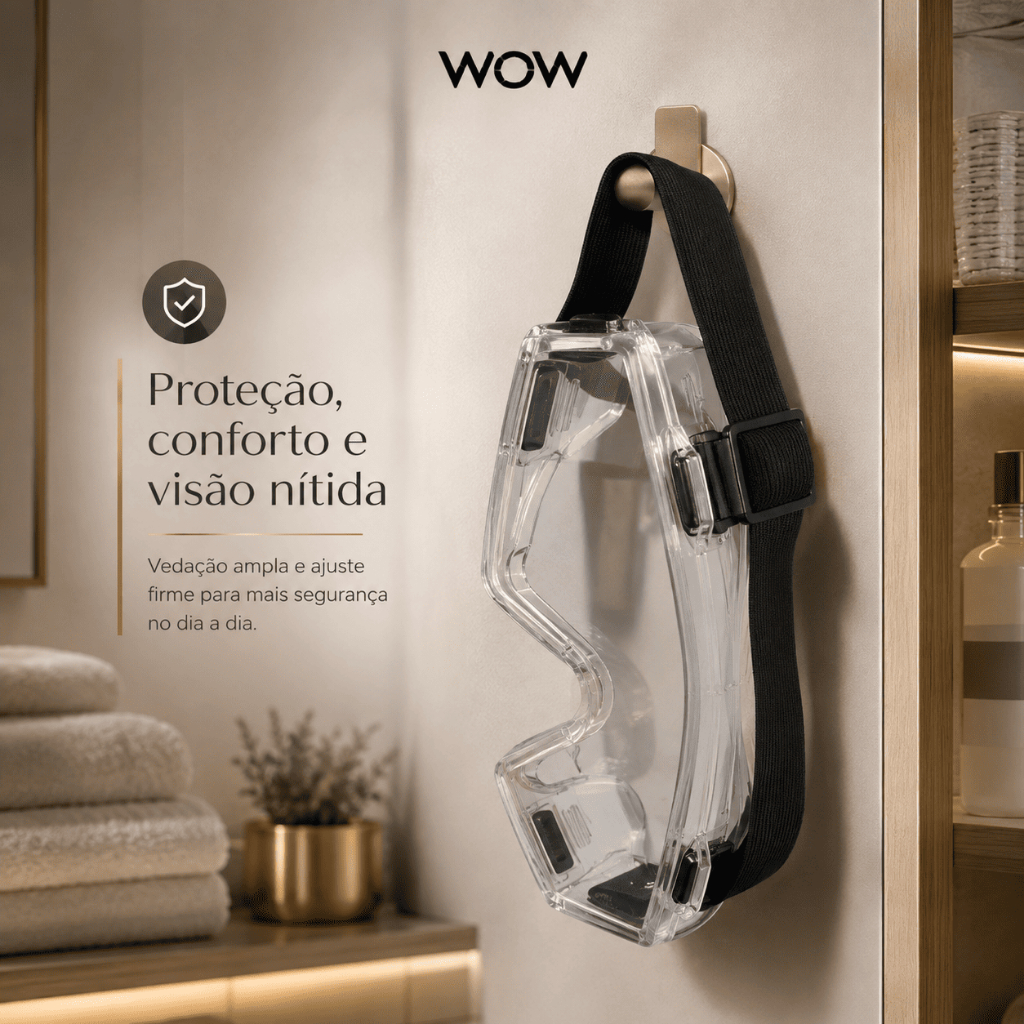 Óculos De Proteção Ampla Visão Valvulado Epi Antirrisco · foto 2