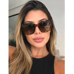 Óculos de Sol Feminino Gatinho Varias Cores Moderno