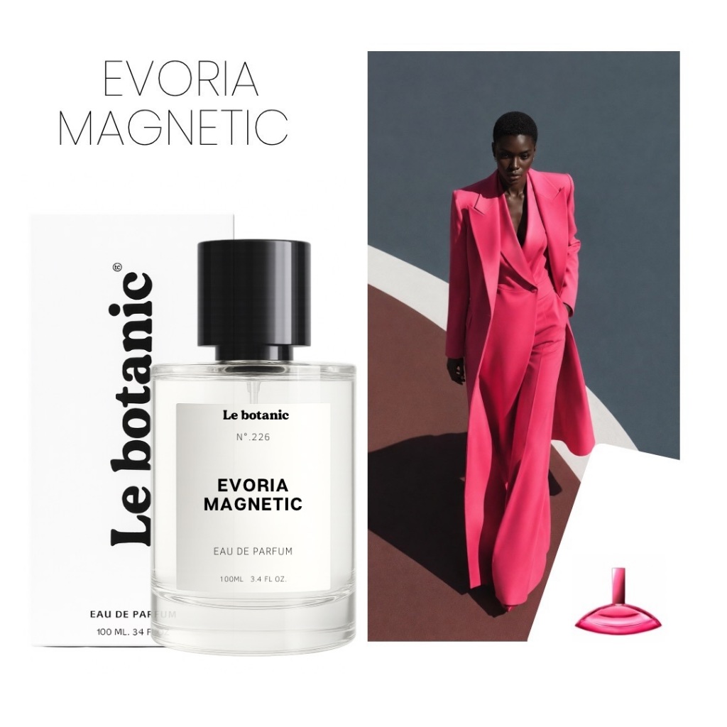 Perfume Evoria Magnetic - Le botanic - EDP - Travel Size - Alta Fixação
