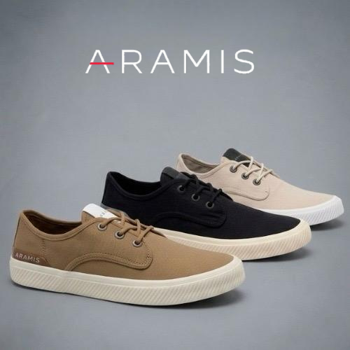 Tênis Aramis Daily Dock Canvas Casual Confortável Estiloso Versátil Estiloso