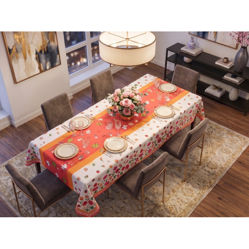 Toalha De Mesa Oxford Estampada 4 6 8 E 10 Lugares Decoração Cozinha Jantar Modernas Várias Estampas