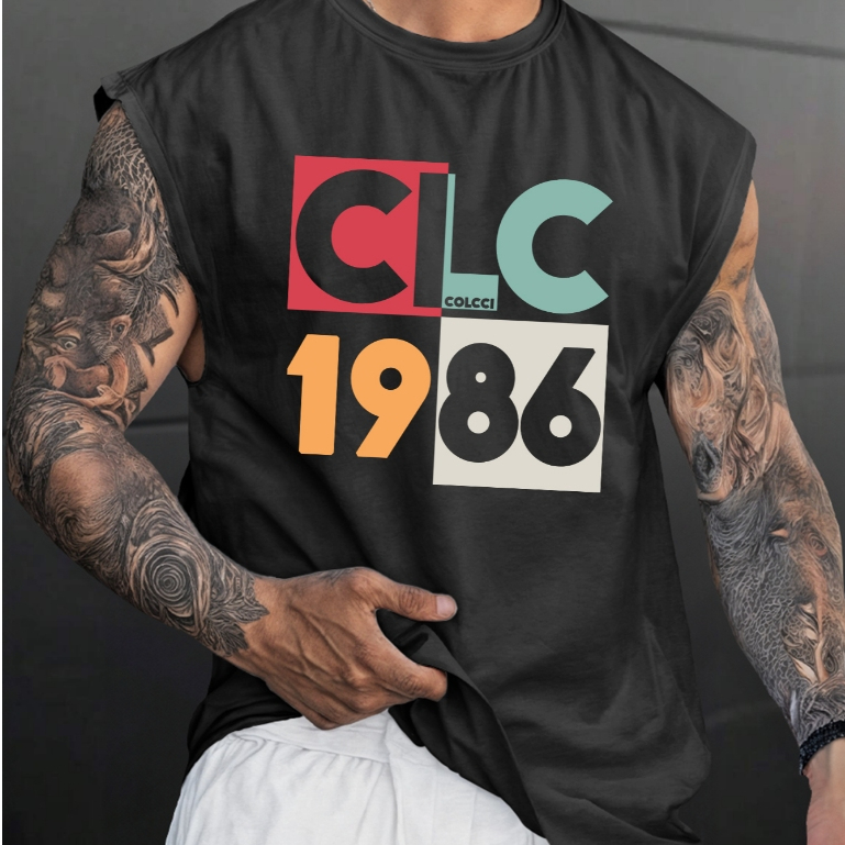 Regata Oversized Camiseta Masculina Streetwear Cavada Estampada Treino Academia