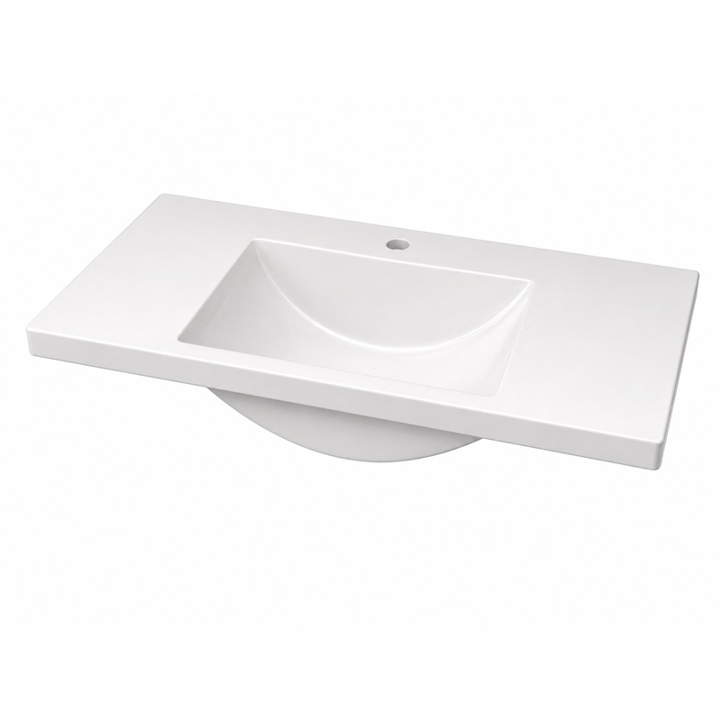 Cuba Lavatório Suspensa Para Banheiro E Lavabo Design Clean