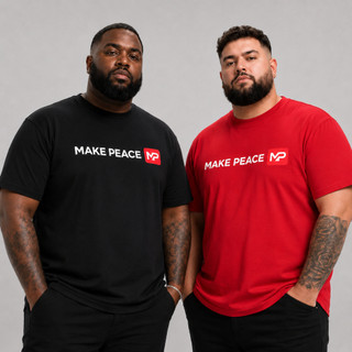 Kit 2 Camisetas Masculinas Plus Size Confortáveis e Versáteis