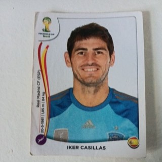 figurinha copa 2014 Iker Casillas