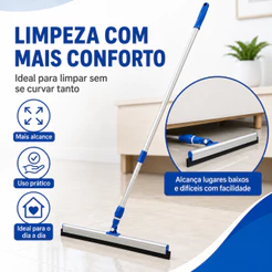 Rodo Twister Bralimpia 48 cm - Limpeza Eficiente com Cabo Ajustável