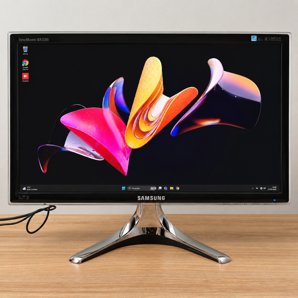 Monitor Samsung SyncMaster BX2250 22 LED Full HD 1920x1080 2ms 2 HDMI VGA Preto