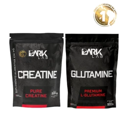 Kit Creatina 500g + Glutamina 500g - Dark lab