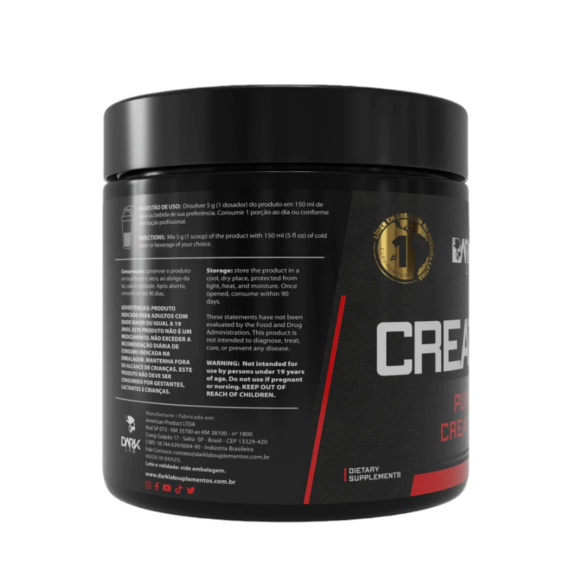 Creatina Monohidratada Pura 300g da Dark Lab — foto 6
