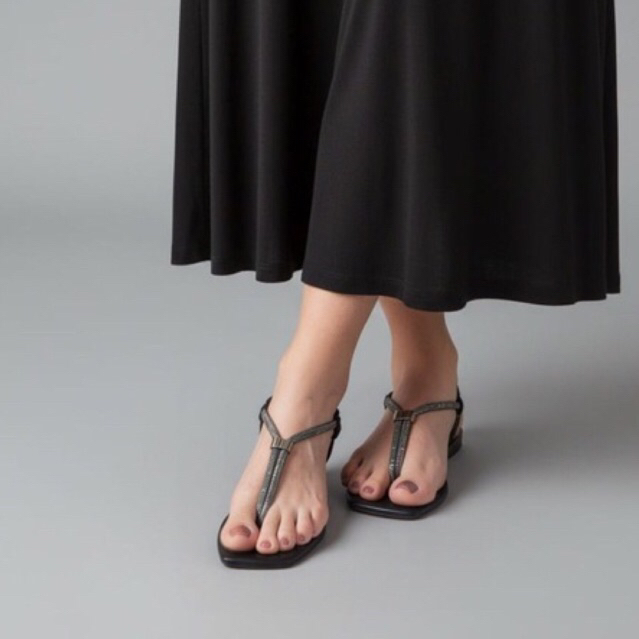 Sandália Feminina Rasteira Strass Confortavel Elegante Casual Leve Dia a Dia Ajustável Top
