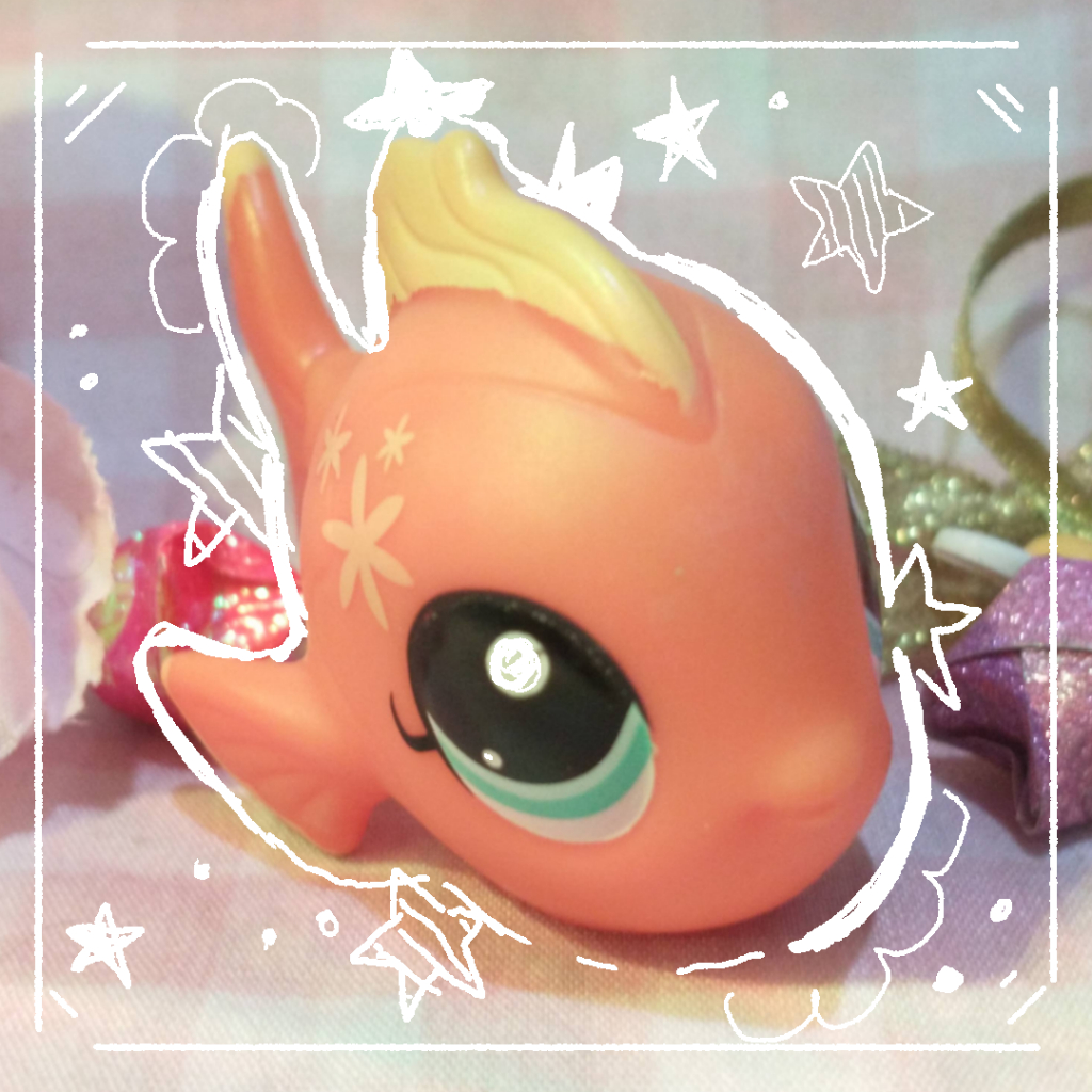 Littlest Pet Shop - Peixe #72 G7 Serie 2 (NOVO)