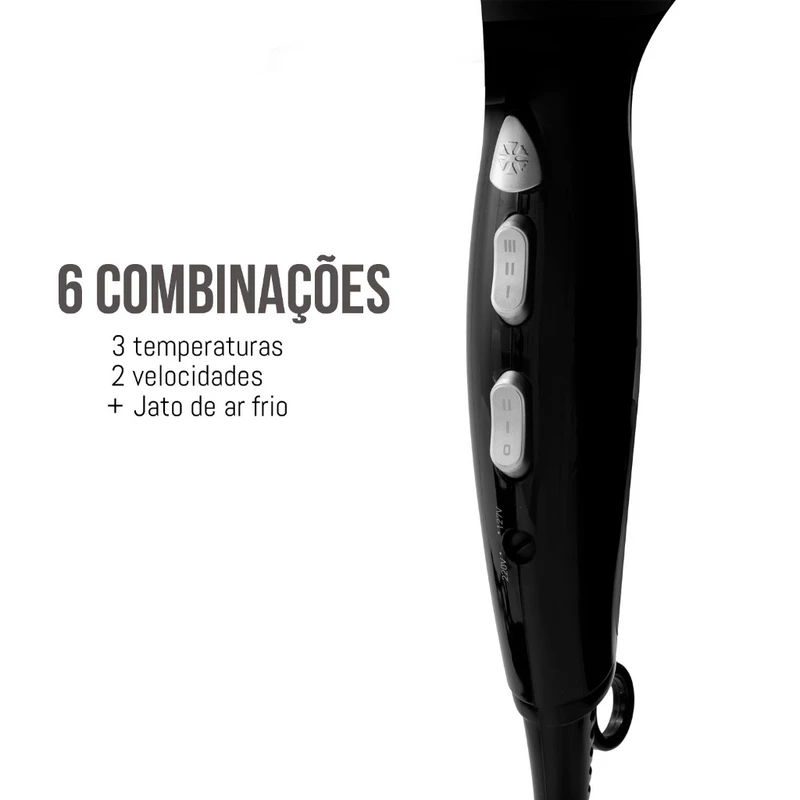 Secador de Cabelo Duo Maxx Lizz Pro 2000W Bivolt — foto 6