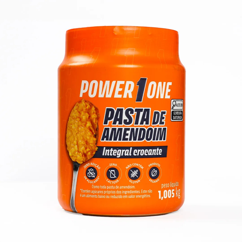 Pasta de Amendoim Integral 1kg Power One