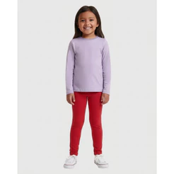 Calça Legging Infantil Em Algodão Malwee Kids