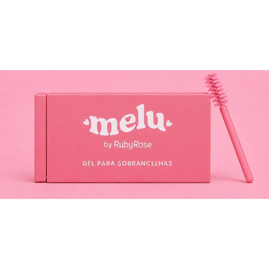 Gel de sobrancelha Melu/ Gel para sobrancelhas Melu/ Gel modelador de sobrancelhas Melu/ Gel Melu Ruby Rose