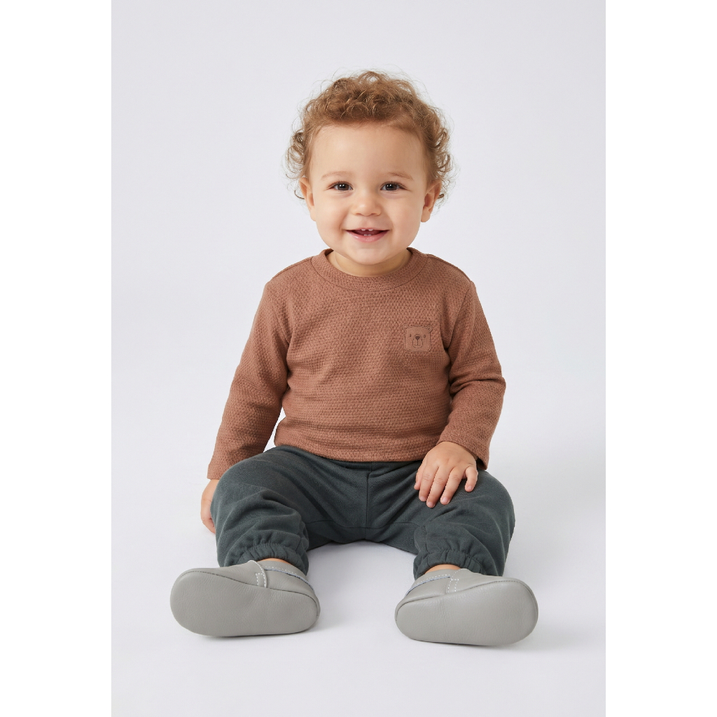 Conjunto Bebê Menino de Camiseta e Calça Guloseima