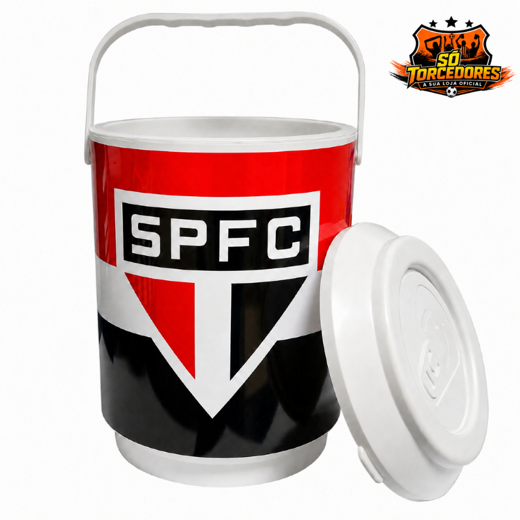 COOLER OFICIAL SÃO PAULO - 10 LATAS