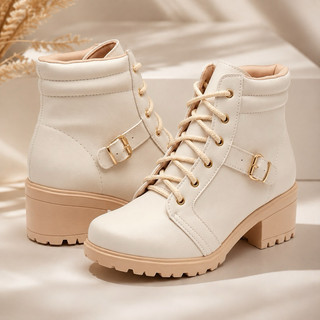 Bota Virginia feminina Coturno Feminino botinha inverno 2026