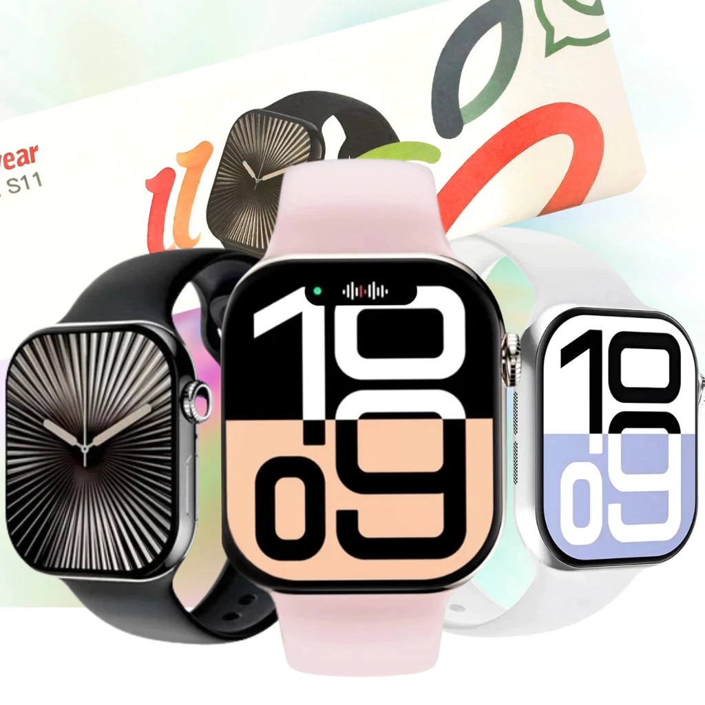 Relógio Smartwatch S11 Microwear Série 11 ChatGpt Amoled Whatsapp NFC GPS Masculino Feminino 46mm Original