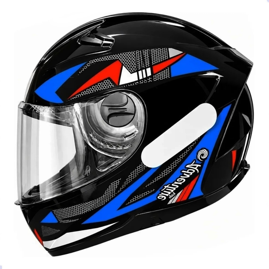 Capacete Infantil Crianças Ebf Kids Adventure Preto Azul Tamanho 54