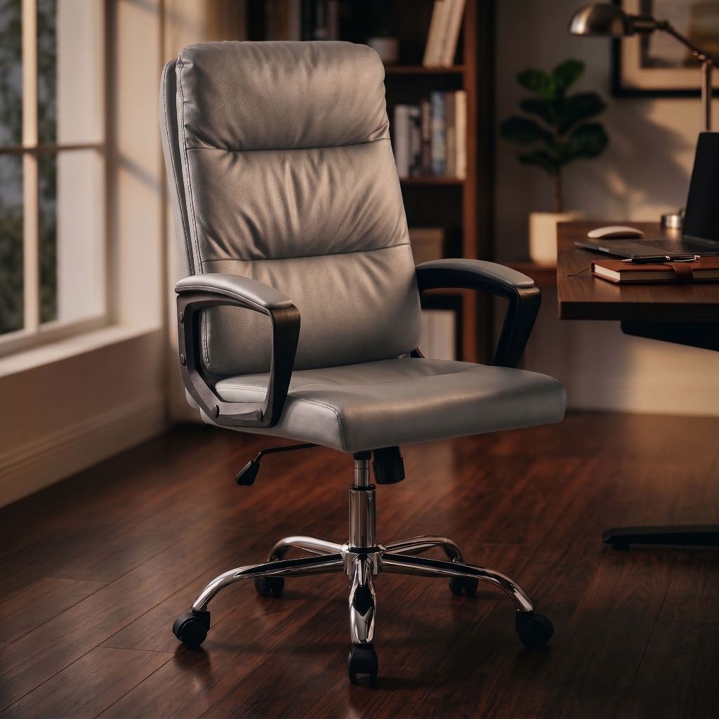 Cadeira Aura Led Tools Presidente - Encosto e Assento Estofado Inclina 150º Ergonômica