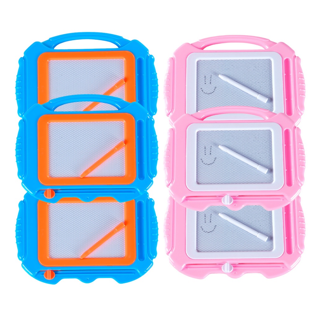 Kit com 6 Lousas Mágicas Infantis com Caneta – Coloridas, Educativas e Divertidas – Bene Casa