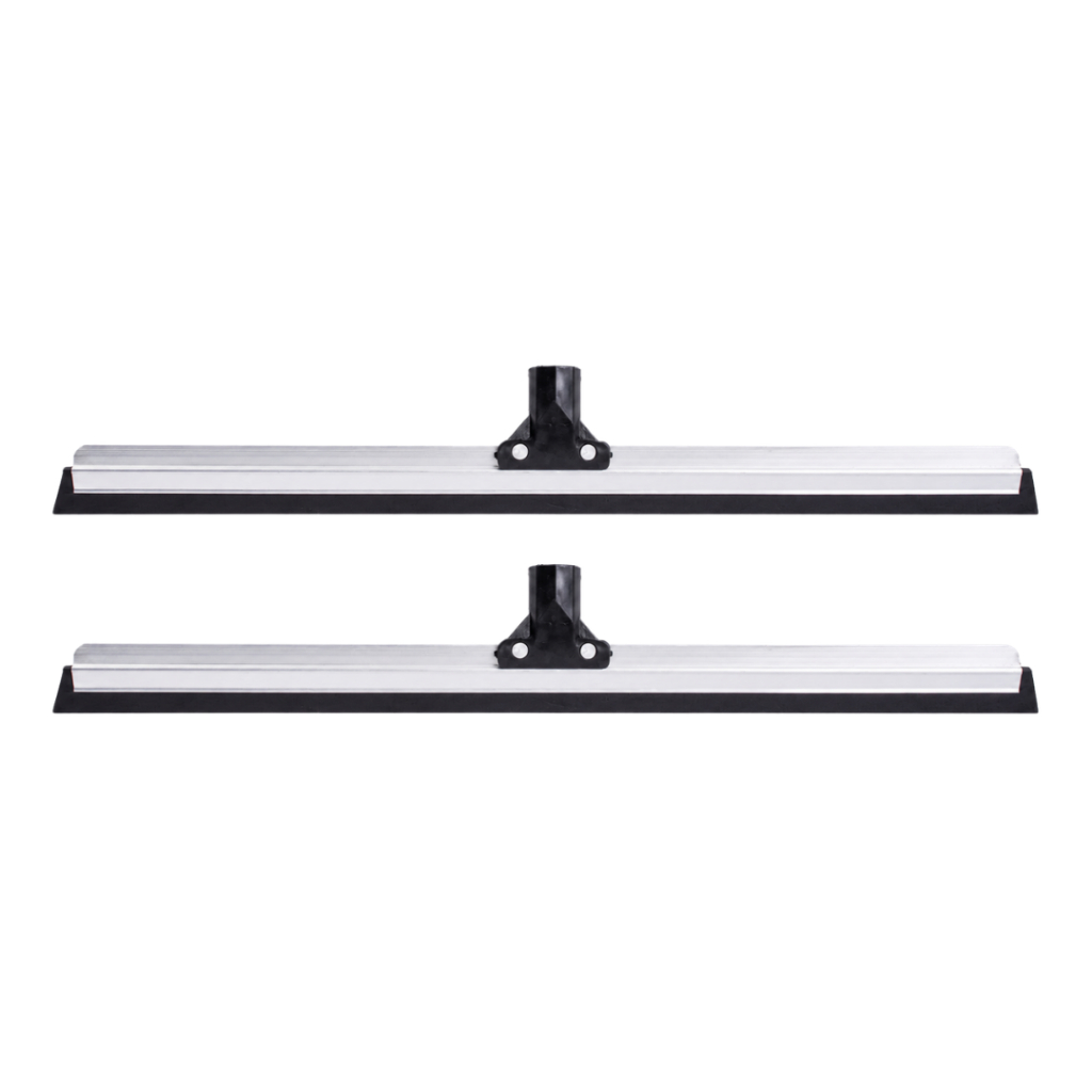 2 Rodos de Alumínio 60cm Grande Eva Simples Reforçado Sem Cabo Leve Resistente Limpeza Profissional