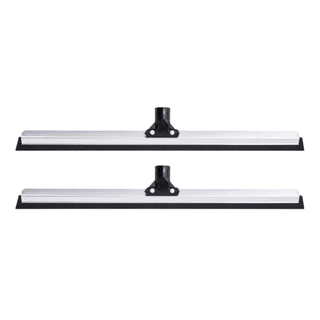 2 Rodos de Alumínio 60cm Grande Eva Simples Reforçado Sem Cabo Leve Resistente Limpeza Profissional
