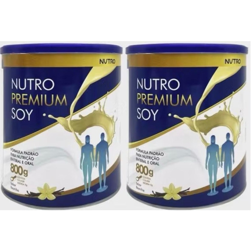 Suplemento Alimentar Nutro Premium Soy 800g Kit 2 Unidades