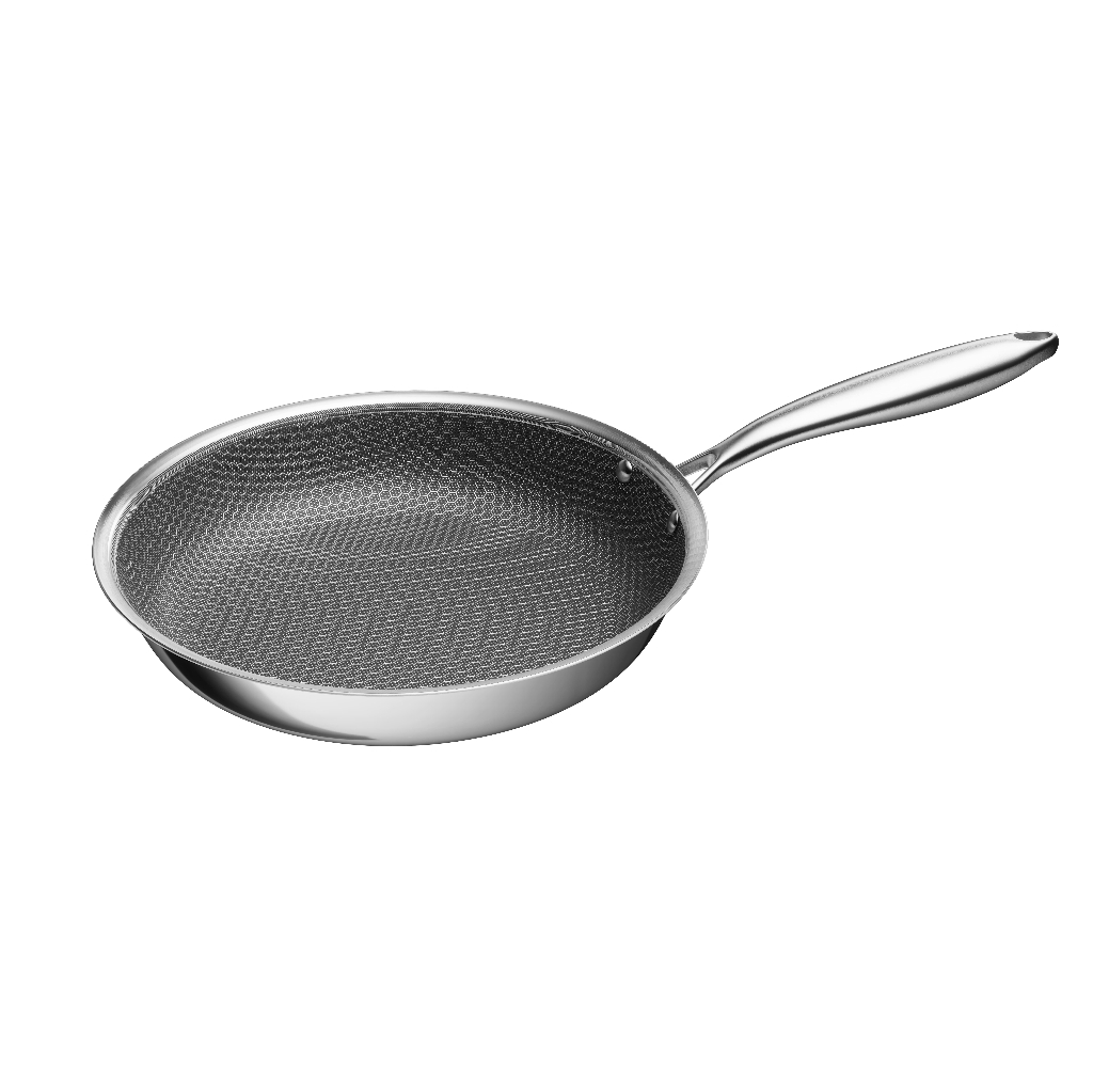 Frigideira Euro Home Hexxa 3D 28cm Antiaderente para Cozinhar, Fritar e Grelhar