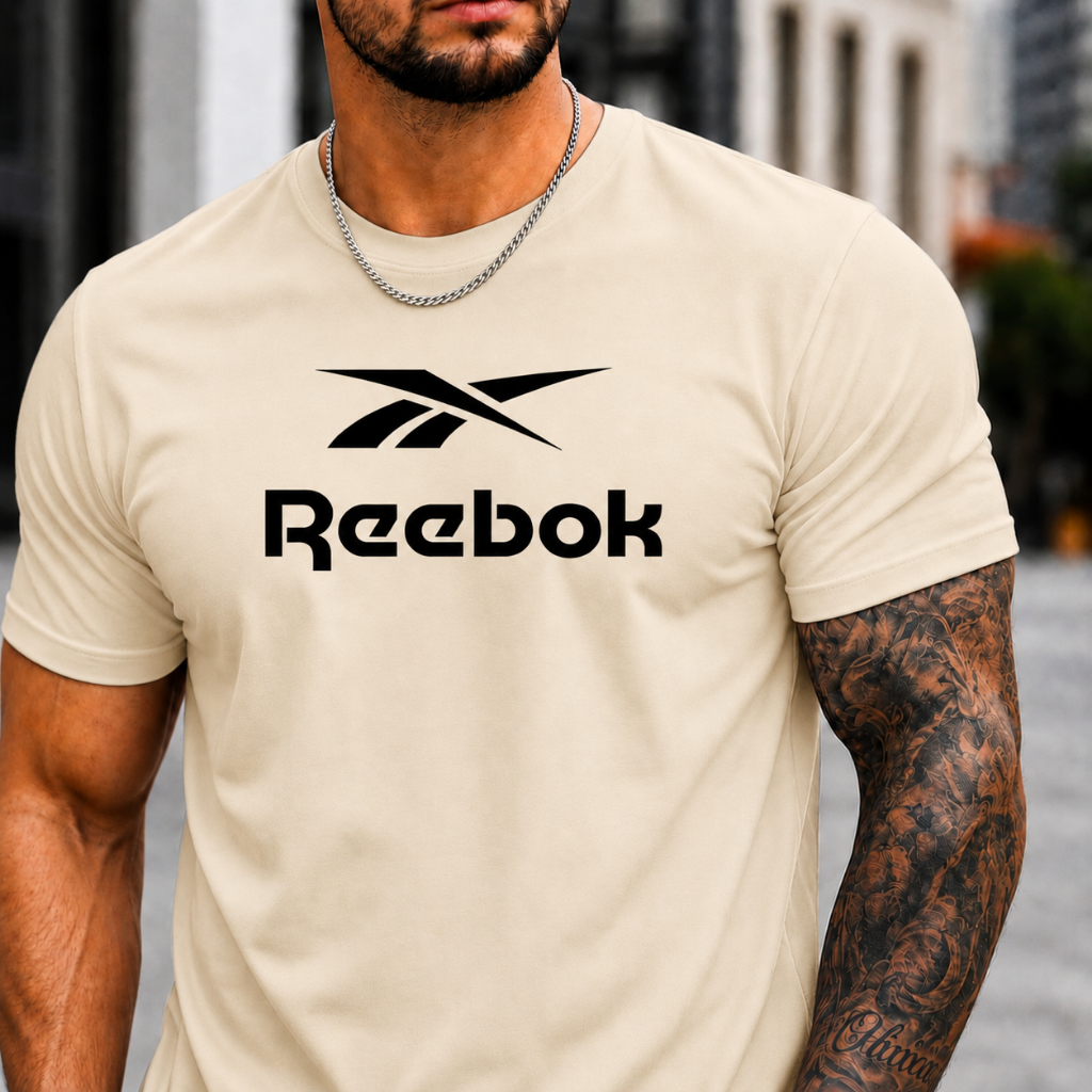 Camiseta Masculina Estampada Algodão Premium Manga Curta Casual Confortável Streetwear Academia