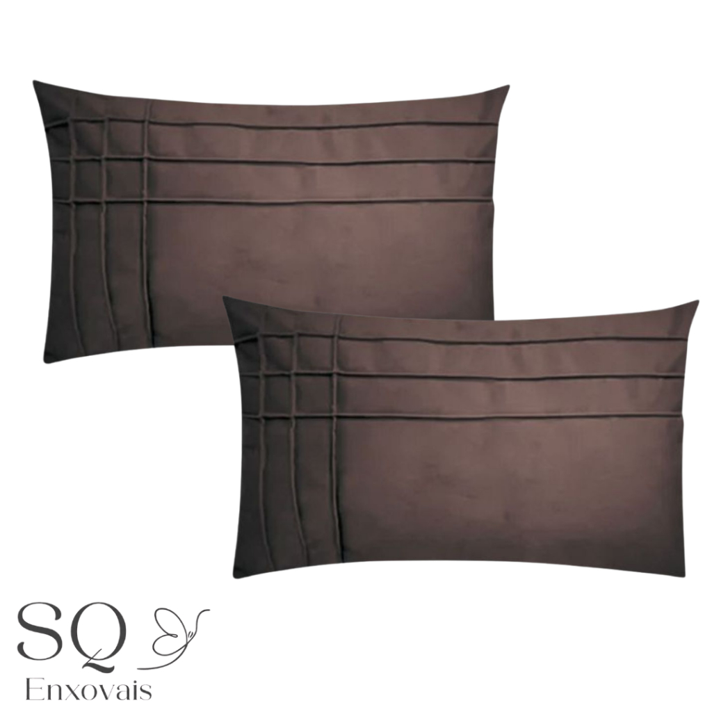Kit Com 2 Capas De Baguete Drapeada II 45X30 cm — imagem 2 de 2
