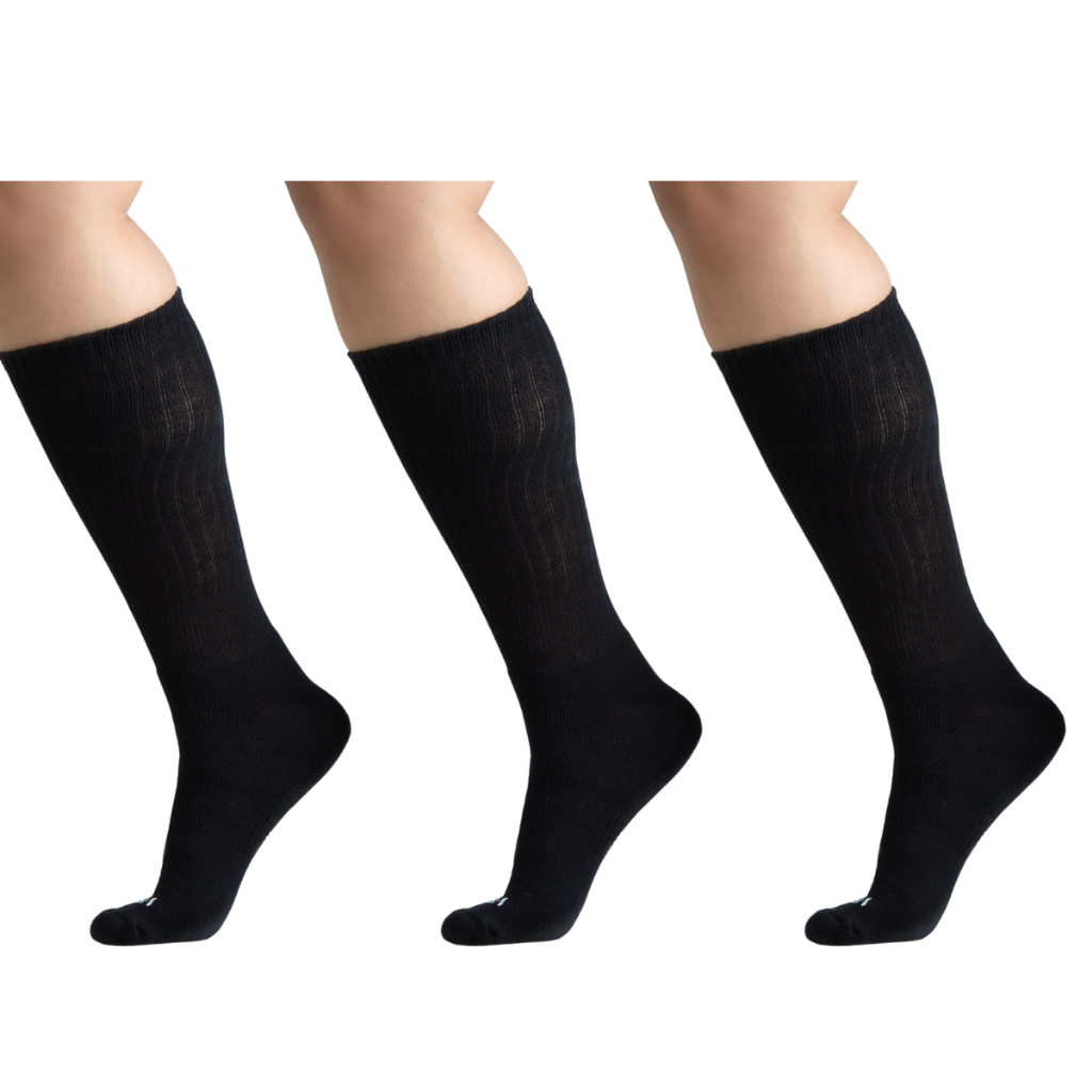 KIT 3 PARES DE MEIA DE VOLEI CANO LONGO VISTHO