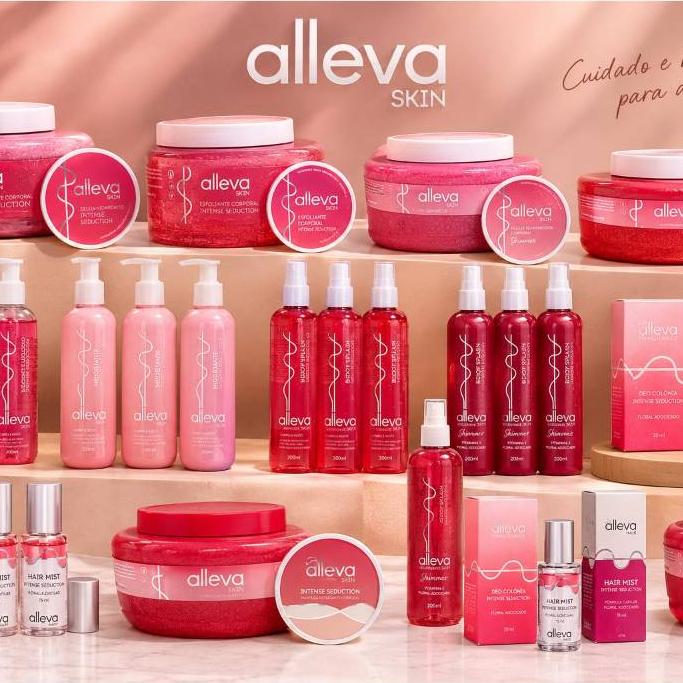 Kit Linha Premium Banho Intense Seduction - Alleva