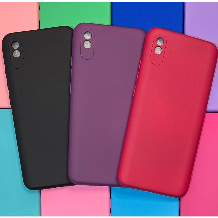 Capa para Xiaomi Redmi 9A / Capa + Pelicula 3D ou Só 1 Capinha Aveludada Case