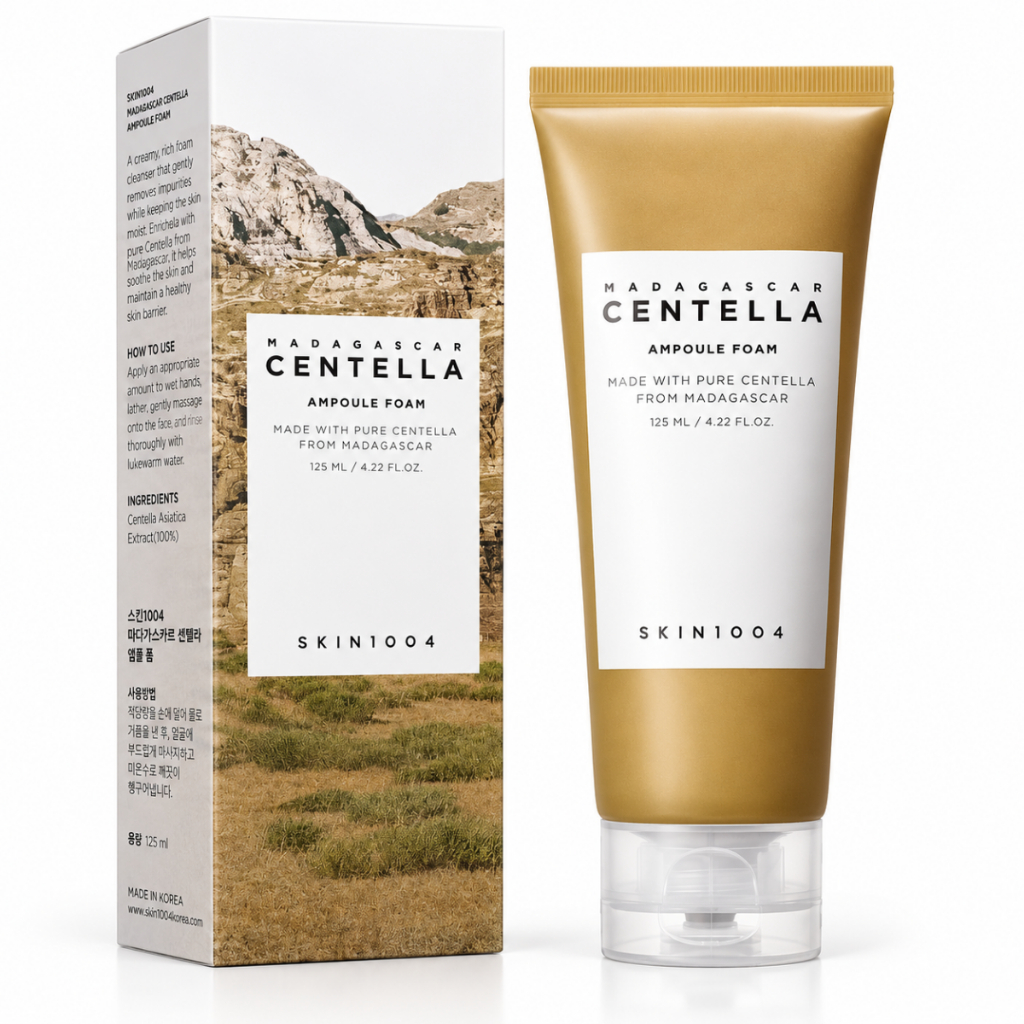 Espuma de Limpeza Facial 125ml SKIN1004 Madagascar Centella Ampoule Foam