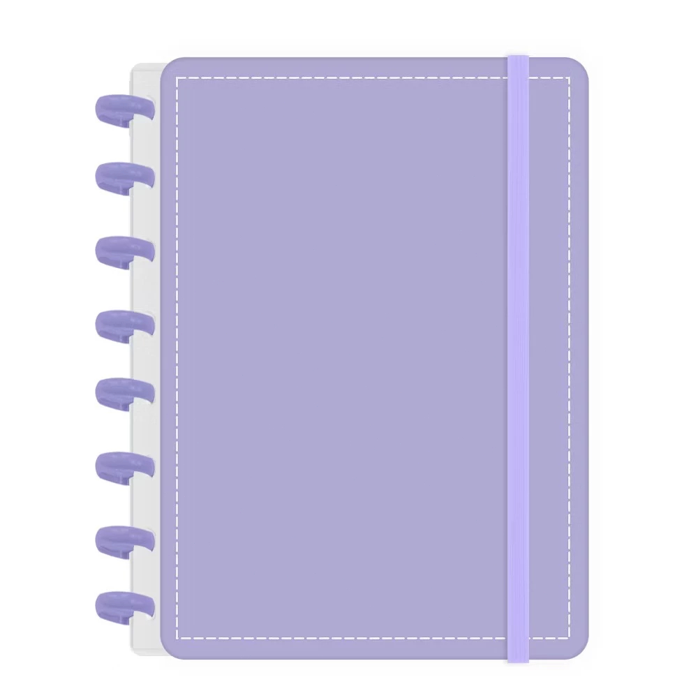 Caderno Grande tipo Inteligente  Capa Dura 80 Folhas Pautadas Escolar Planner Diário