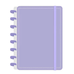 Caderno Grande tipo Inteligente Capa Dura 80 Folhas Pautadas Escolar Planner Diário