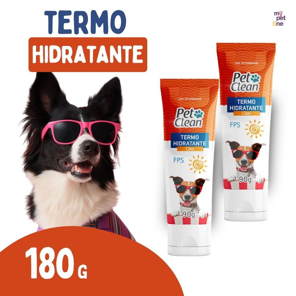 Kit 2 Termo Hidratante Pet Clean - 90g