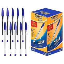 Kit 10 Canetas Esferográfica Cristal 1.0 Média Bic Original