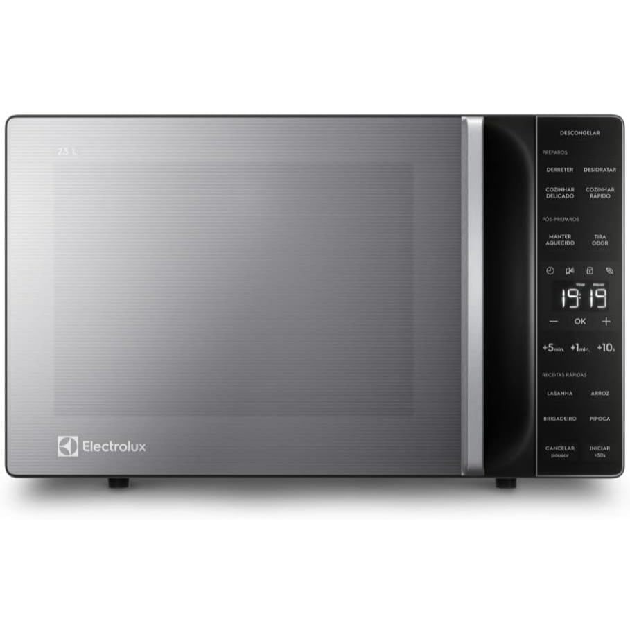 Micro-ondas Electrolux Prata 23l Efficient Me23s 127v (SEM CAIXA ,DETALHE ESTÉTICO)