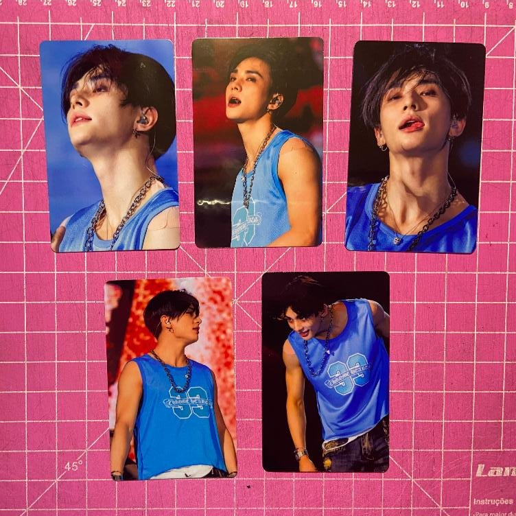 Kit Photocard Rock in Rio - Stray kids - Fanmade - Kpop — imagem 2 de 2