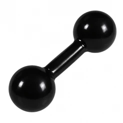 Halter Peso 1kg Bola Emborrachado Musculação Academia Crossfit Casa Fitness Treino Funcional Gym Pro