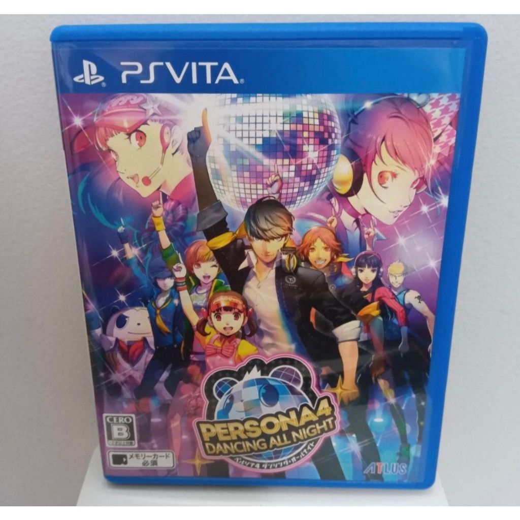 Used PS Vita Persona 4: Dancing All Night ATLUS Japanese Version