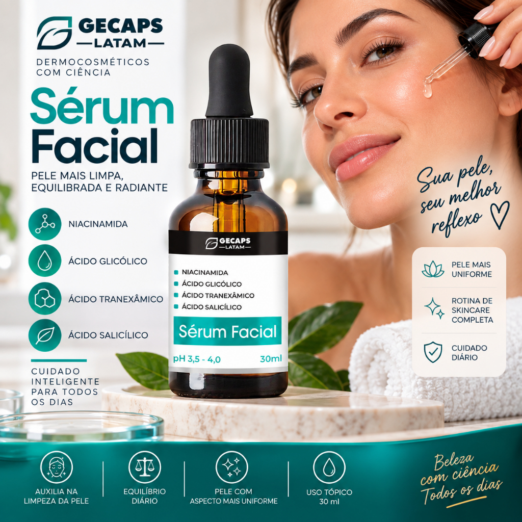 Sérum Clareador de Manchas Facial Vitage 30ml