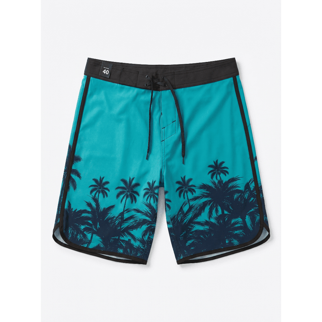 Bermuda Tactel Masculina Surfista Com Elastano Premium Secagem Rápida Academia Praia e Lazer
