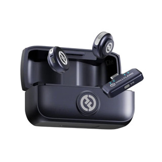 Hollyland Lark M3 Microfone Lapela Sem Fio Usb-c 2 Pessoas 2Tx 1Rx