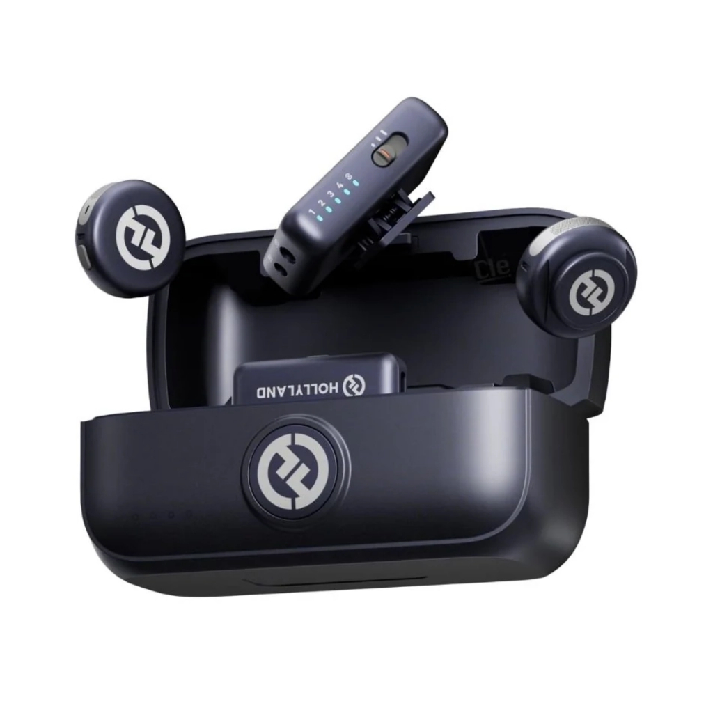 Hollyland Lark M3 Combo Microfone Duplo Usb-c e Câmera 2Tx 2Rx