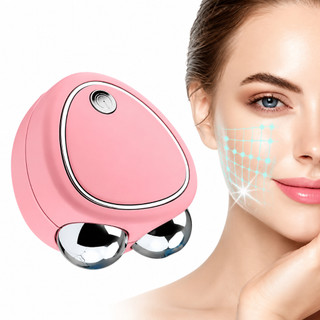 Massageador Facial Tonificação Microcorrente Elétrico Skin Care Vibração Dispositivo Massagem